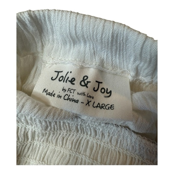 Jolie & Joy Sleeveless Smocked Open Caged Back Tiered Gauze Maxi Dress NWT - Picture 3 of 13